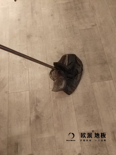 清理地板上的頭發(fā)，這效果...