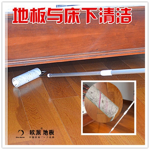 清理地板上的頭發(fā)，這效果...